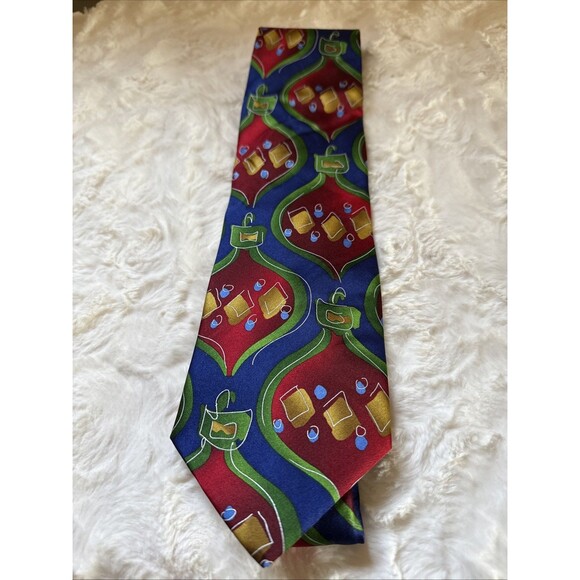 J. Garcia Crème De Menthe Hangover Collection 38 Silk Tie - Picture 1 of 4